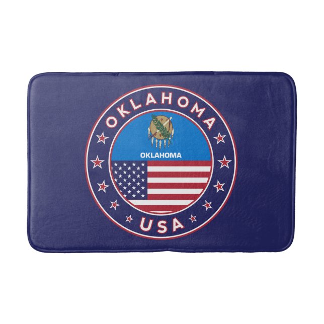 Oklahoma Bath Mat (Front)