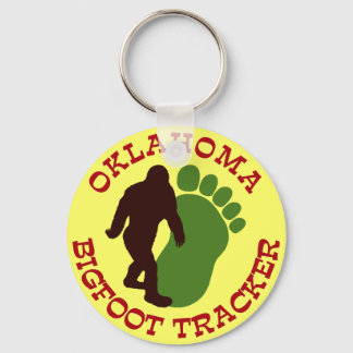 Oklahoma Bigfoot Tracker Key Ring