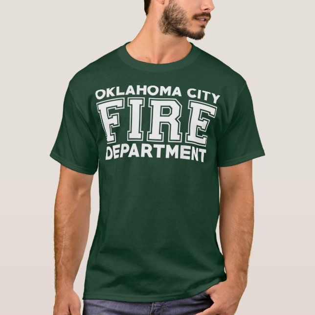 Oklahoma City Fire Rescue Department Firefighter T-Shirt (Front)