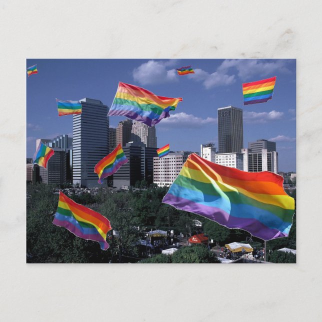 Oklahoma City Flying Pride Postcard (Front)