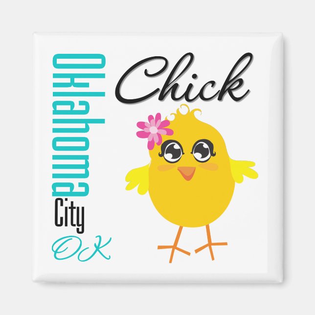 Oklahoma City OK Magnet (Front)