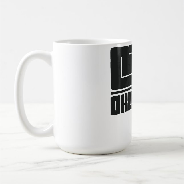 Oklahoma City - Oklahoma Coffee Mug (Left)