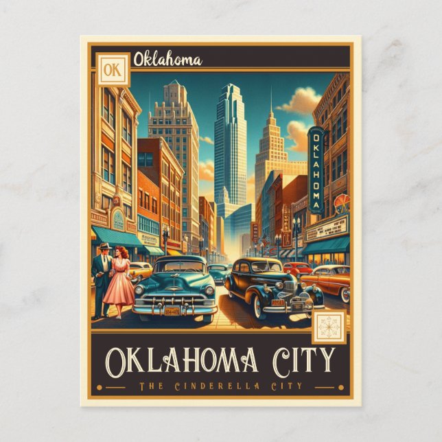 Oklahoma City, Oklahoma | Vintage Postcard (Front)