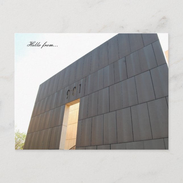 oklahoma city postcard (Front)