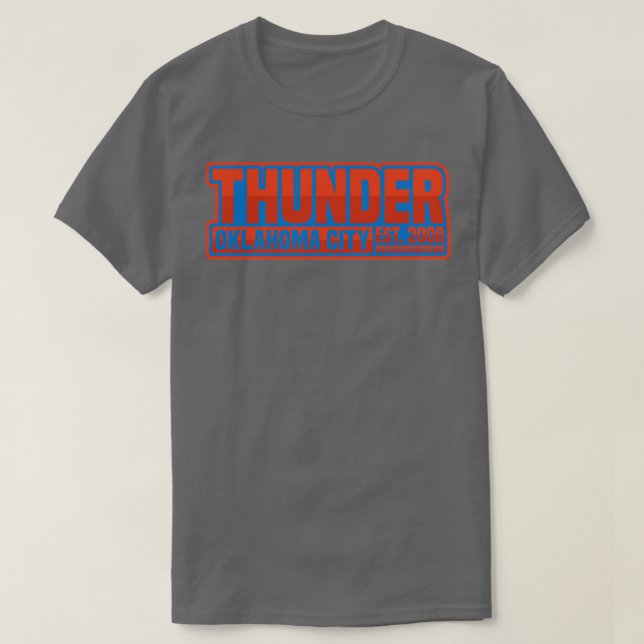Oklahoma City Thunder 02 T-Shirt (Design Front)