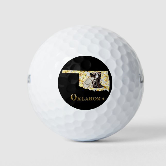 OKLAHOMA DREAM! GOLF BALLS (Front)