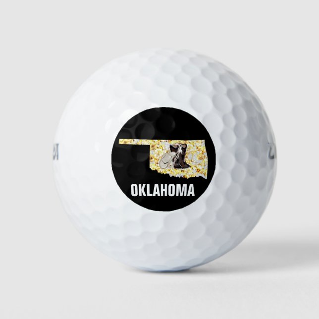 OKLAHOMA DREAM! GOLF BALLS (Front)