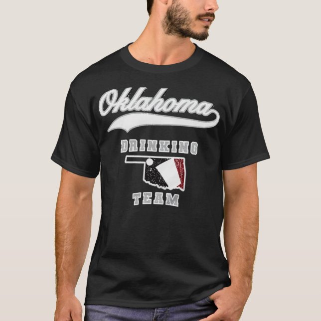 Oklahoma Drinking Team T-Shirt (Front)