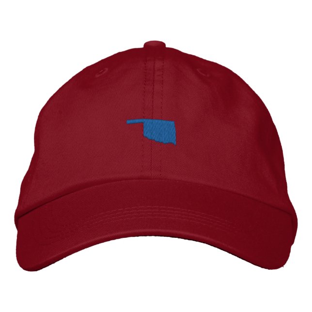 Oklahoma Embroidered Hat (Front)