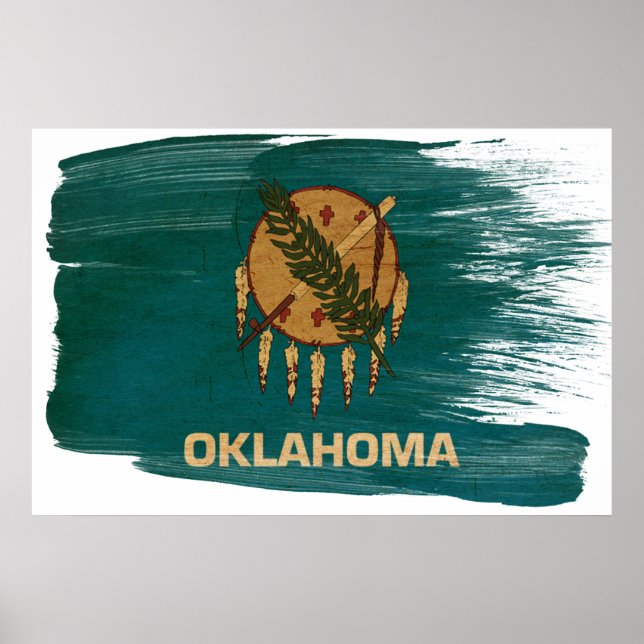 Oklahoma Flag Posters (Front)