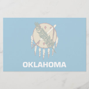 Oklahoma Flag Stationery