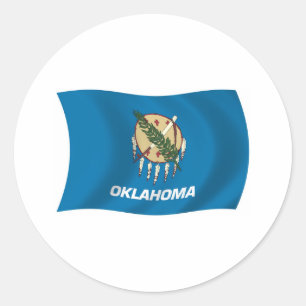 Oklahoma Flag Sticker
