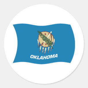 Oklahoma Flag Sticker