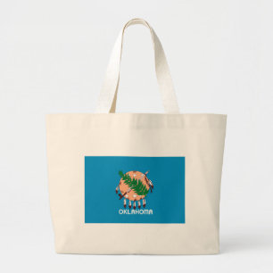 Oklahoma Flag Tote Bag