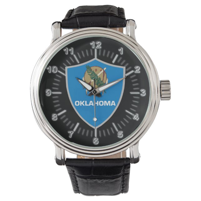 Oklahoma flag watch (Front)