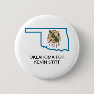 OKLAHOMA for KEVIN STITT Button