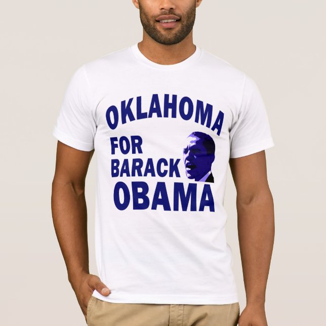 Oklahoma for Obama Union T-Shirt (Front)
