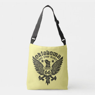 Oklahoma Get Your Kicks Crossbody Bag