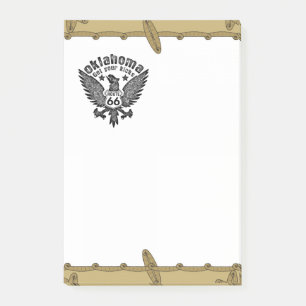 Oklahoma Get Your Kicks Post-it Notes