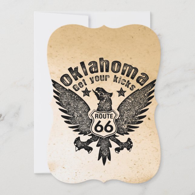 Oklahoma Get Your Kicks Route 66 (Front)