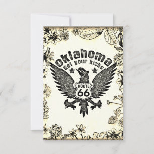 Oklahoma Get Your Kicks Sepia Filter Announcement