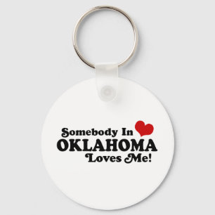 Oklahoma Key Ring