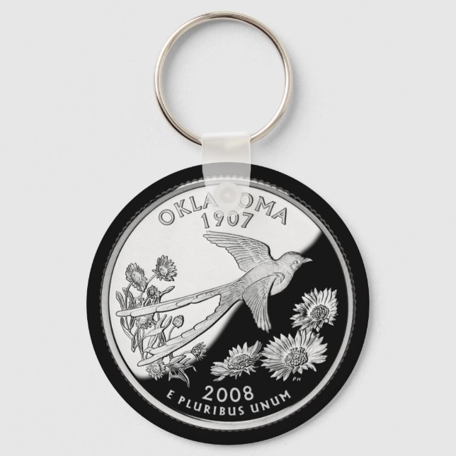OKLAHOMA KEY RING (Front)