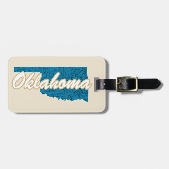 Oklahoma Luggage Tag (Front Horizontal)