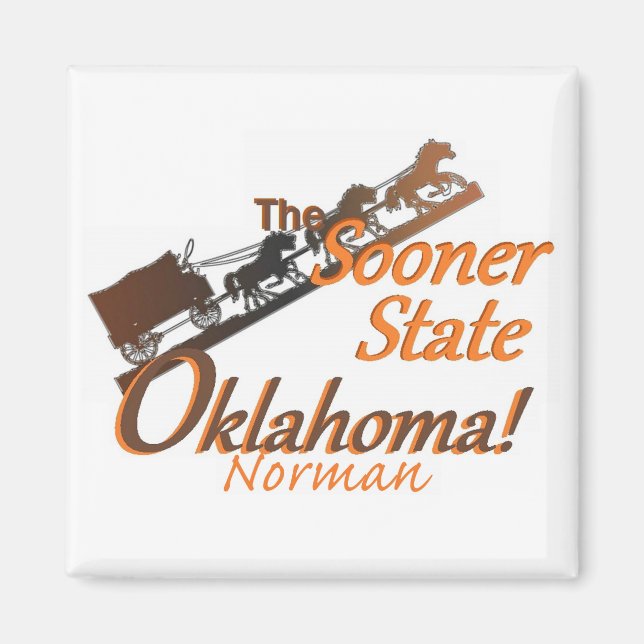 OKLAHOMA MAGNET (Front)