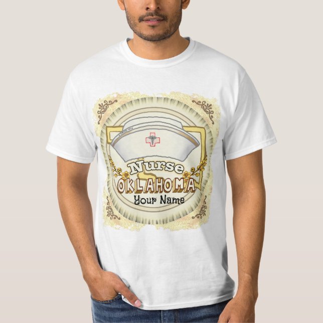 Oklahoma Nurse T-Shirt (Front)