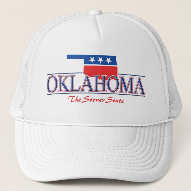 Oklahoma Patriotic Hat (Front)