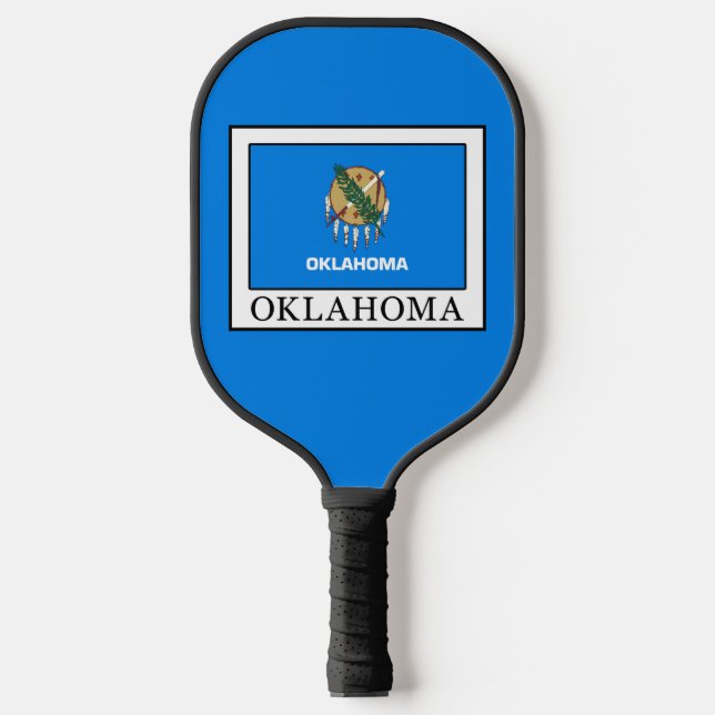 Oklahoma Pickleball Paddle (Front)