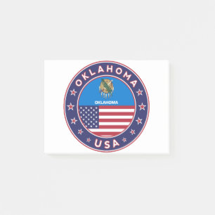 Oklahoma Post-it Notes