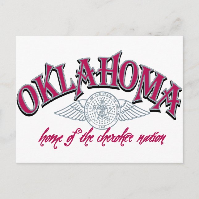 Oklahoma Postcard (Front)