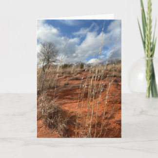 Oklahoma Prairie Card - Blank