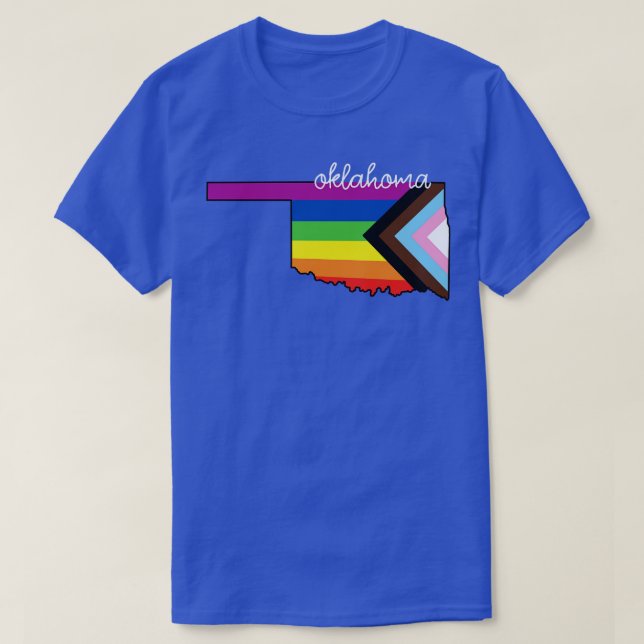Oklahoma Pride T-Shirt (Design Front)