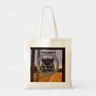 OKLAHOMA ROUTE 66 Grocery Tote Bag. Bag