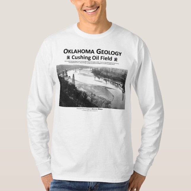 Oklahoma’s Oil Giant - Cushing Field T-Shirt (Front)