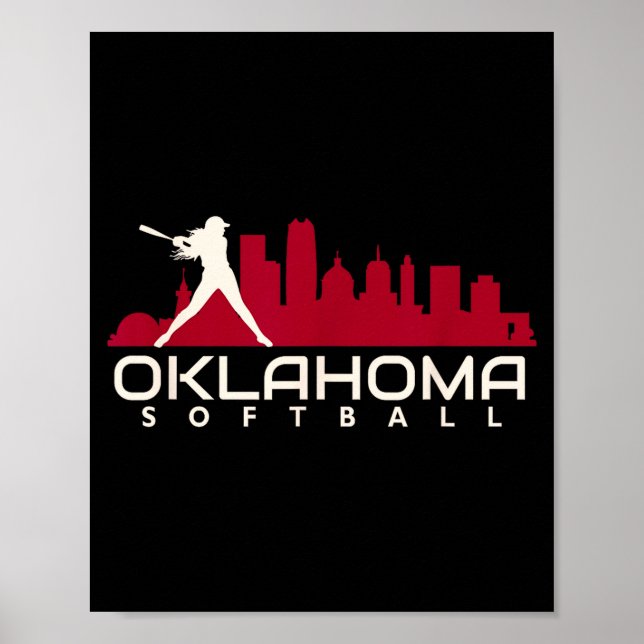 Oklahoma softball city mod  poster (Front)