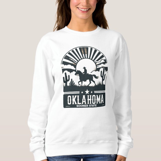 Oklahoma Sooner State Sweatshirt (Front)