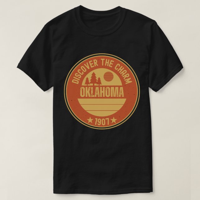 Oklahoma Sooners State - OK Gift Idea T-Shirt (Design Front)