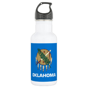 Oklahoma State Flag 532 Ml Water Bottle