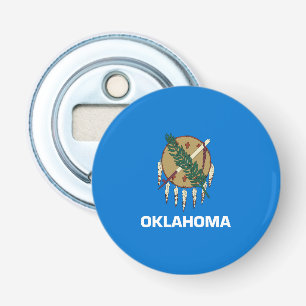Oklahoma State Flag Bottle Opener