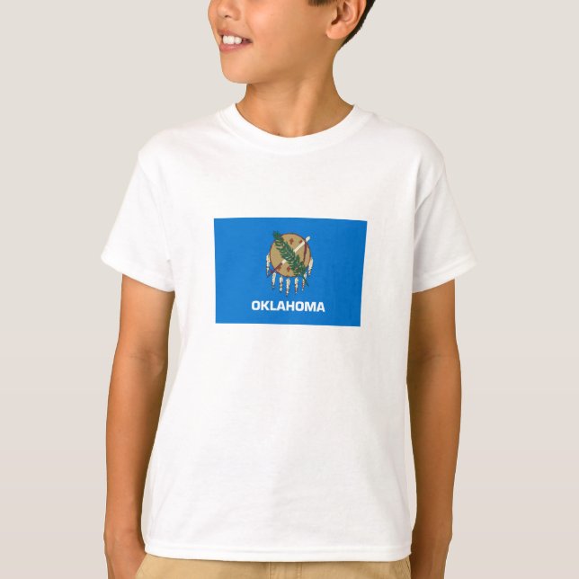 Oklahoma State Flag T-Shirt (Front)