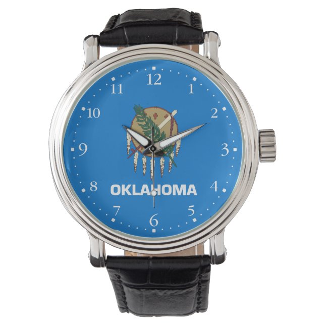 Oklahoma State Flag Watch (Front)