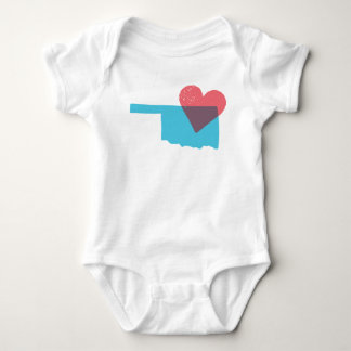 Oklahoma State Love Baby Shirt