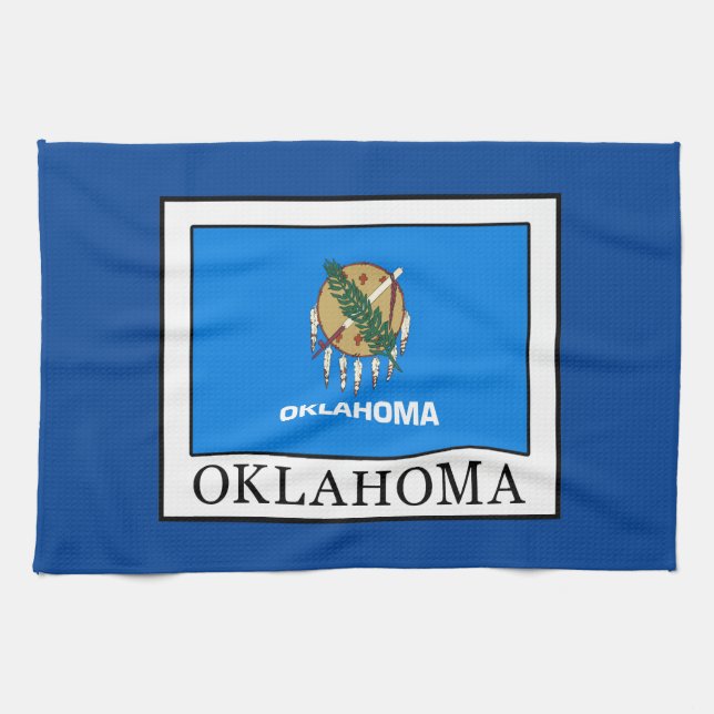 Oklahoma Tea Towel (Horizontal)