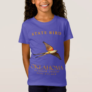 Oklahoma Territory Bird The Scissortail T-Shirt