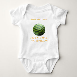 Oklahoma Territory Vegetable The Watermelon Baby Bodysuit