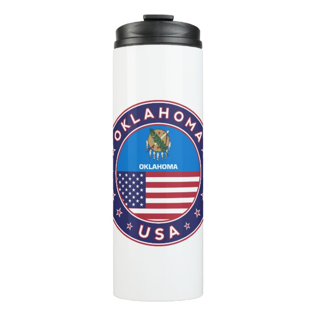 Oklahoma Thermal Tumbler (Front)